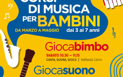 Aperte le iscrizioni a Giocabimbo e Giocasuono