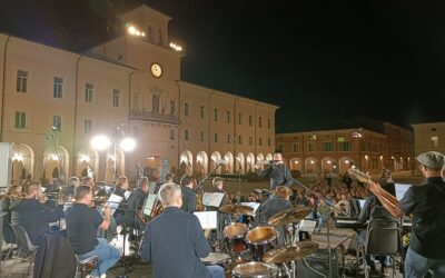 La Big Band di Aalen in concerto in Piazza Garibaldi insieme agli allievi della scuola Rossini